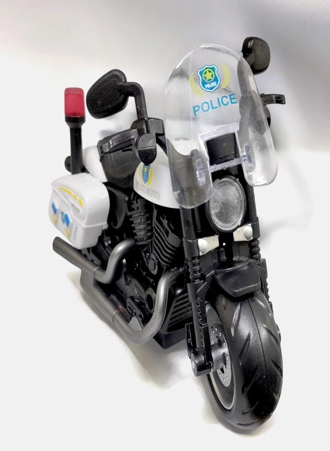 ستايلبيس لعبة دراجة نارية رياضية متينة وعالية الكثافة من ستايل بيس، تعمل بتقنية السحب للخلف، مصنوعة من المعدن المصبوب، مزودة بإطارات مطاطية وتفاصيل خارجية دقيقة، مناسبة للأطفال من عمر 3 سنوات فما فوق (قد يختلف اللون). - Image 1